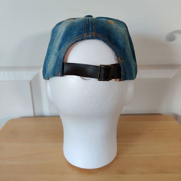 Westend embellished distressed denim hat - Picture 4 of 12